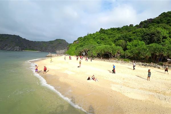 Khám phá Bãi biển Cát Dứa: 